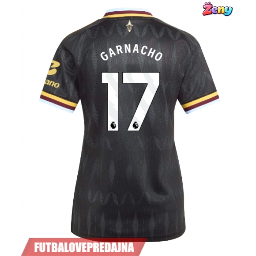 Lacne Ženy Futbalové dres Aston Villa Alejandro Garnacho #17 2026-27 Krátky Rukáv - Preč